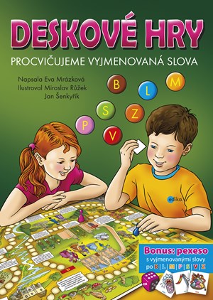 Obrázok Deskové hry. Procvičujeme vyjmenovaná slova - B, L, M, P, S, V, Z