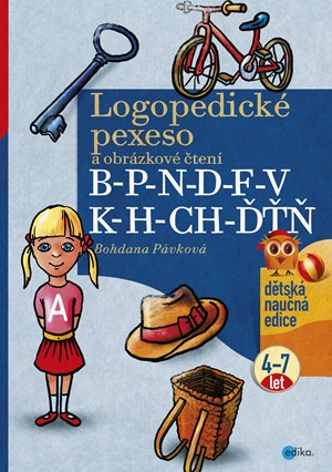 Obrázok Logopedické pexeso a obrázkové čtení B-P-N-D-F-V-K-H-CH-ĎŤŇ