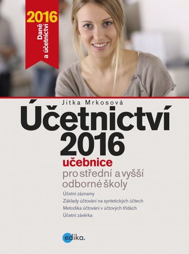 Obrázok Účetnictví 2016, učebnice pro SŠ a VOŠ