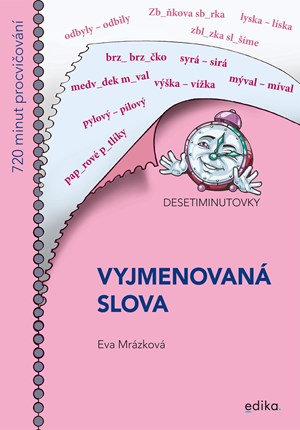Obrázok Desetiminutovky. Vyjmenovaná slova