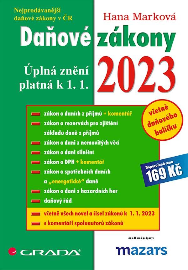 Obrázok Daňové zákony 2023