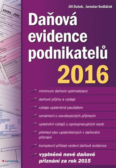 Obrázok Daňová evidence podnikatelů 2016