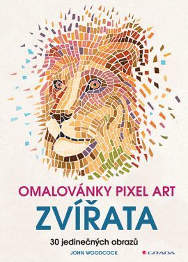 Obrázok Omalovánky Pixel art Zvířata - 30 jedinečných obrazů