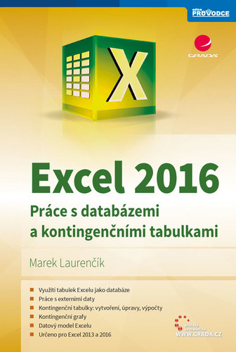 Obrázok Excel 2016 - Práce s databázemi a kontingenčními tabulkami