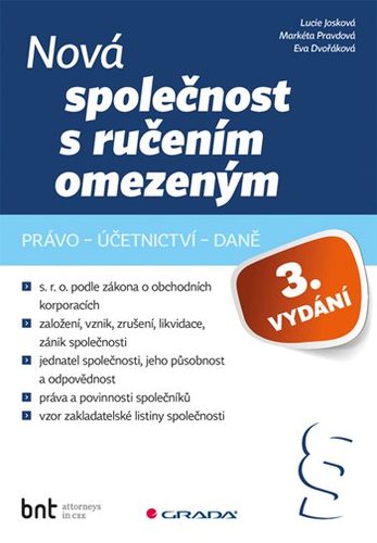 Obrázok Nová společnost s ručením omezeným - právo – účetnictví – daně