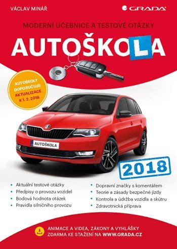 Obrázok Autoškola 2018 - Moderní učebnice a testové otázky