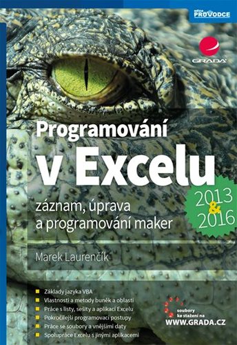 Obrázok Programování v Excelu 2013 a 2016