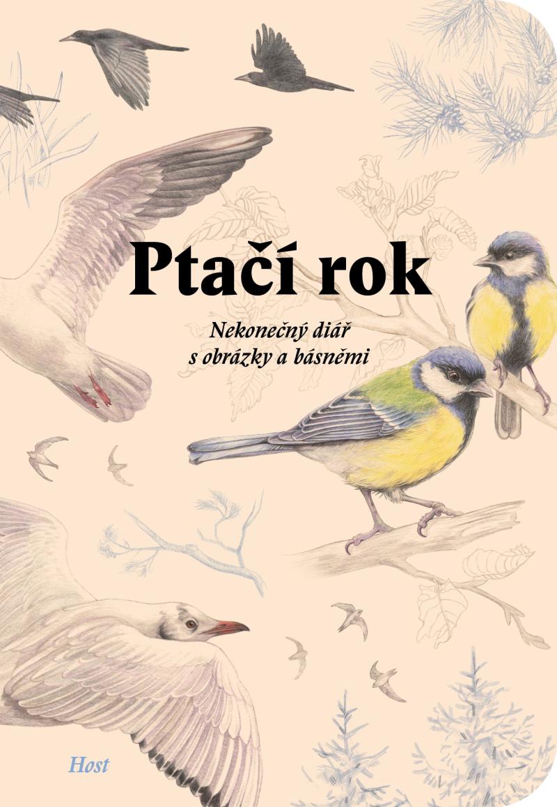 Obrázok Ptačí rok - Nekonečný diář s obrázky a básněmi