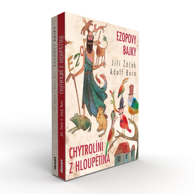 Obrázok Ezopovy bajky / Chytrolíni z Hloupětína