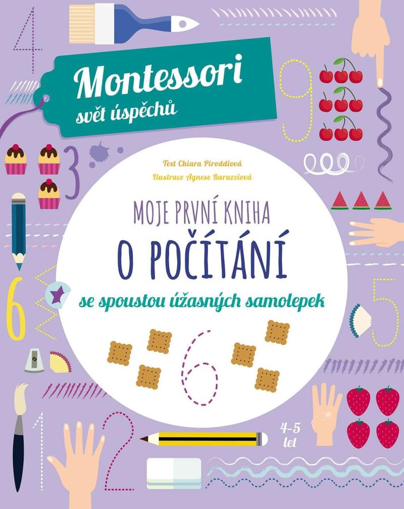 Obrázok Moje první kniha o počítání se spoustou úžasných samolepek (Montessori: Svět úspěchů)