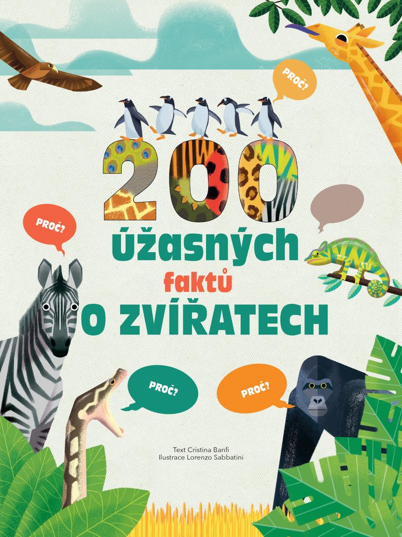 Obrázok 200 úžasných faktů o zvířatech
