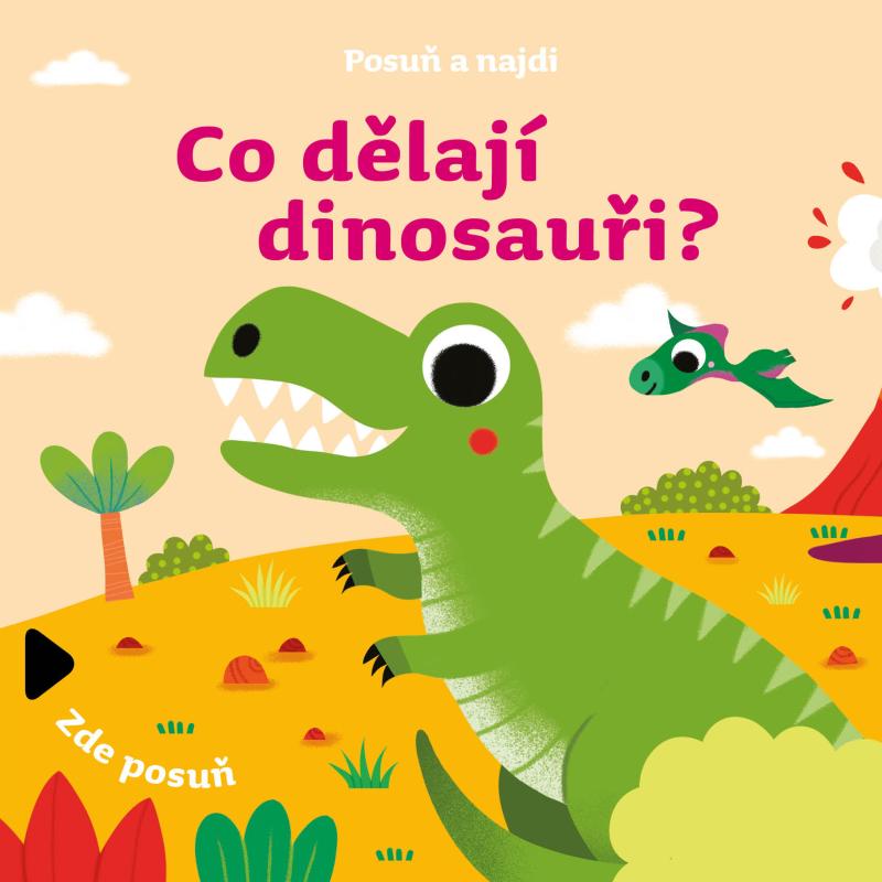 Obrázok Posuň a najdi: Co dělají dinosauři?
