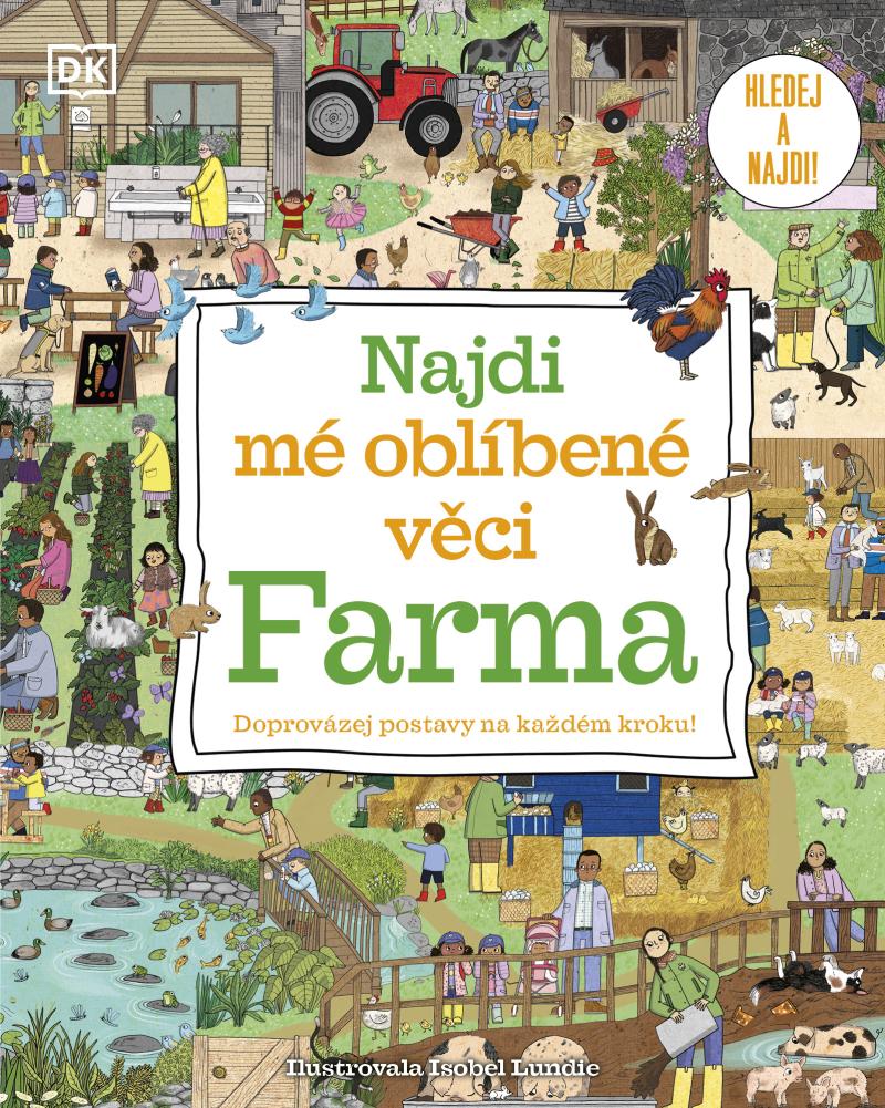 Obrázok Najdi mé oblíbené věci Farma - Doprovázej postavy na každém kroku!