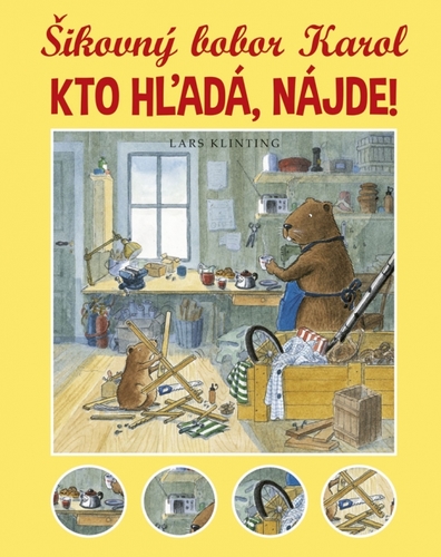 Obrázok Šikovný bobor Karol. Kto hľadá, nájde!