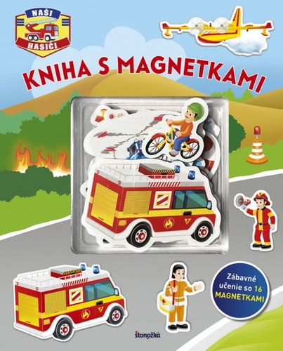 Obrázok Kniha s magnetkami: Naši hasiči