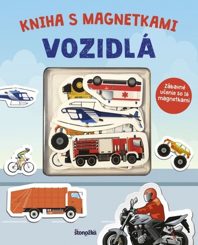 Obrázok Kniha s magnetkami: Vozidlá