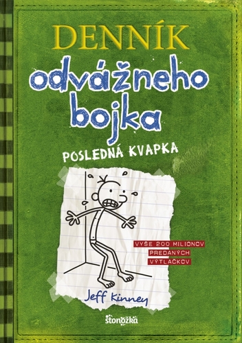 Obrázok Denník odvážneho bojka 3: Posledná kvapka, 3. vydanie