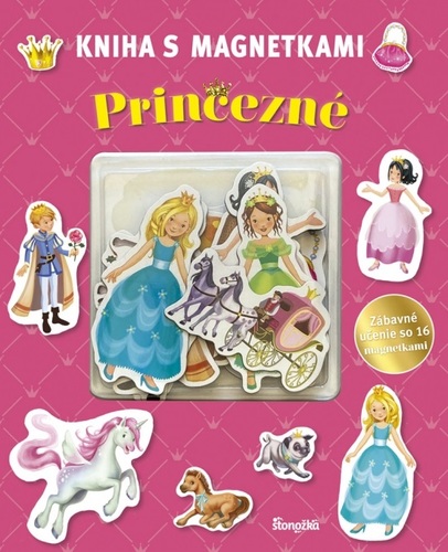 Obrázok Kniha s magnetkami: Princezné