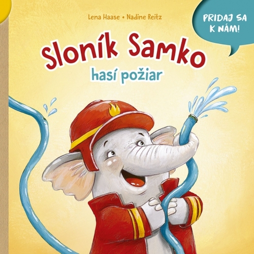 Obrázok Sloník Samko hasí požiar