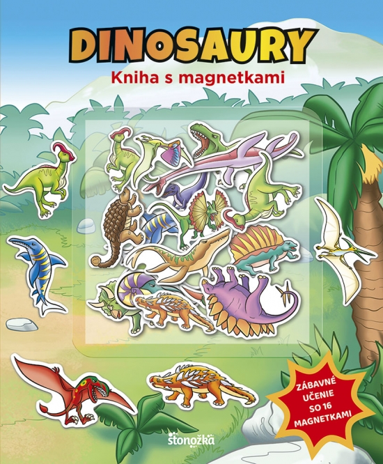 Obrázok Kniha s magnetkami: Dinosaury