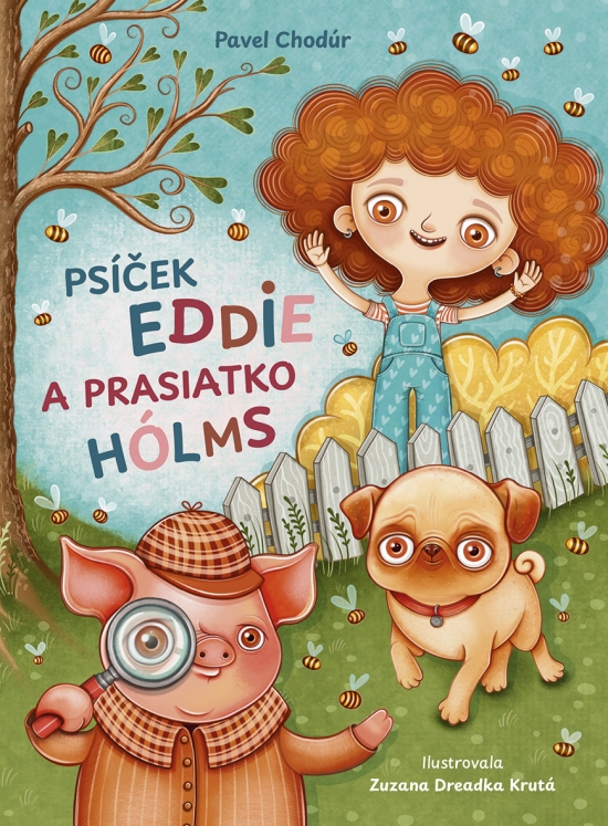 Obrázok Psíček Eddie a prasiatko Hólms