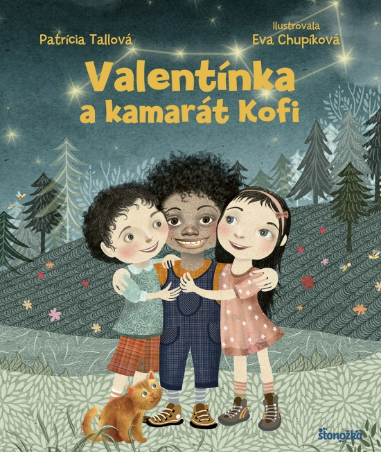 Obrázok Valentínka a kamarát Kofi