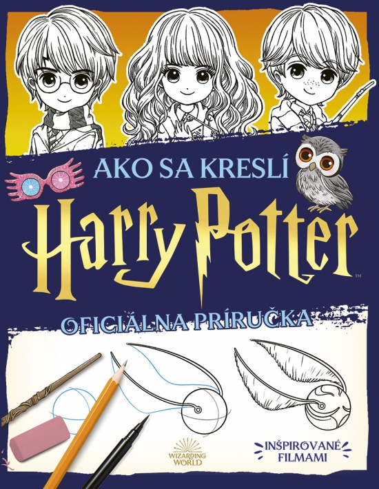 Obrázok Ako sa kreslí Harry Potter (Oficiálna príručka)