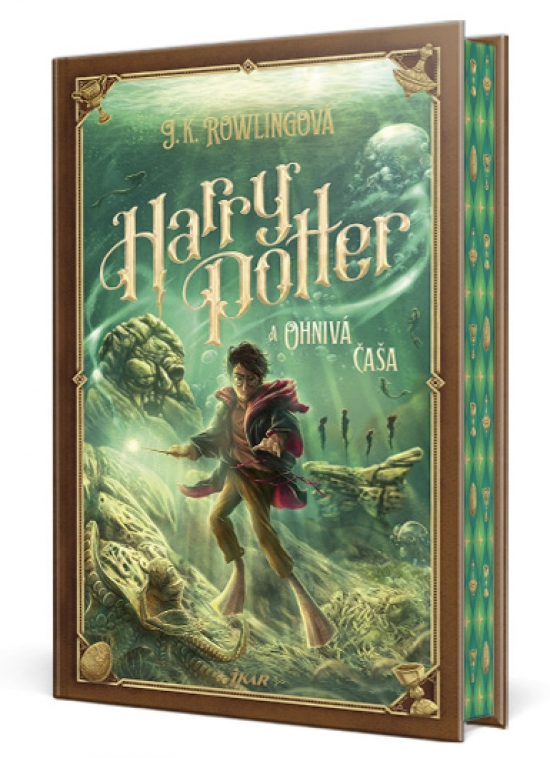 Obrázok Harry Potter 4: Harry Potter a Ohnivá čaša, 6., revidované vydanie (farebná oriezka)