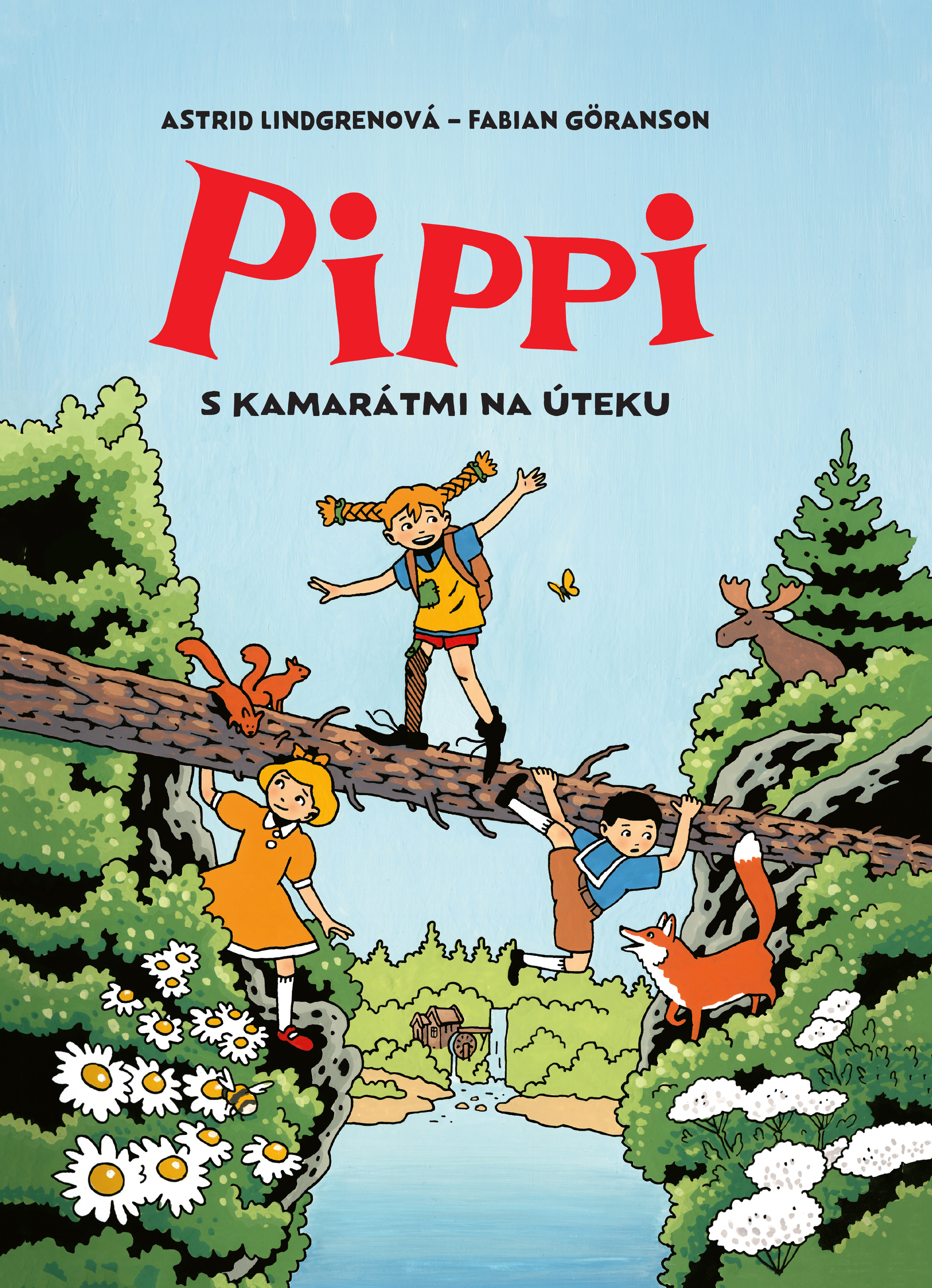 Obrázok Pippi s kamarátmi na úteku