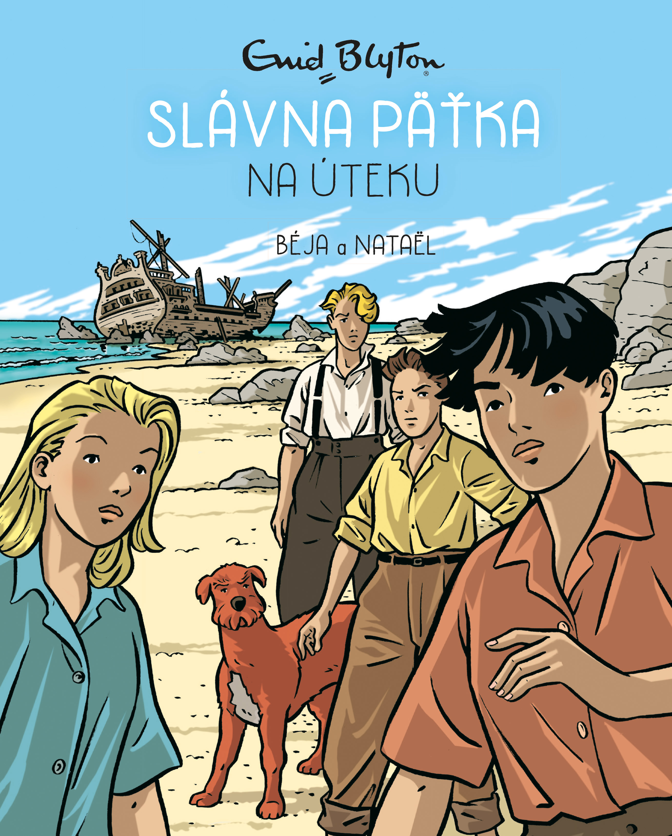 Obrázok Slávna päťka na úteku (3) - komiks