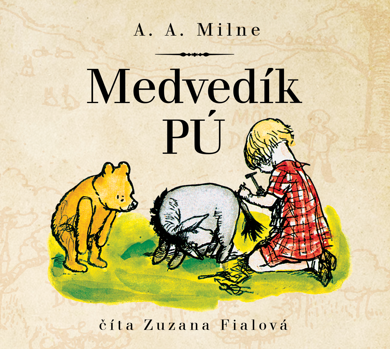 Obrázok Audiokniha Medvedík Pú