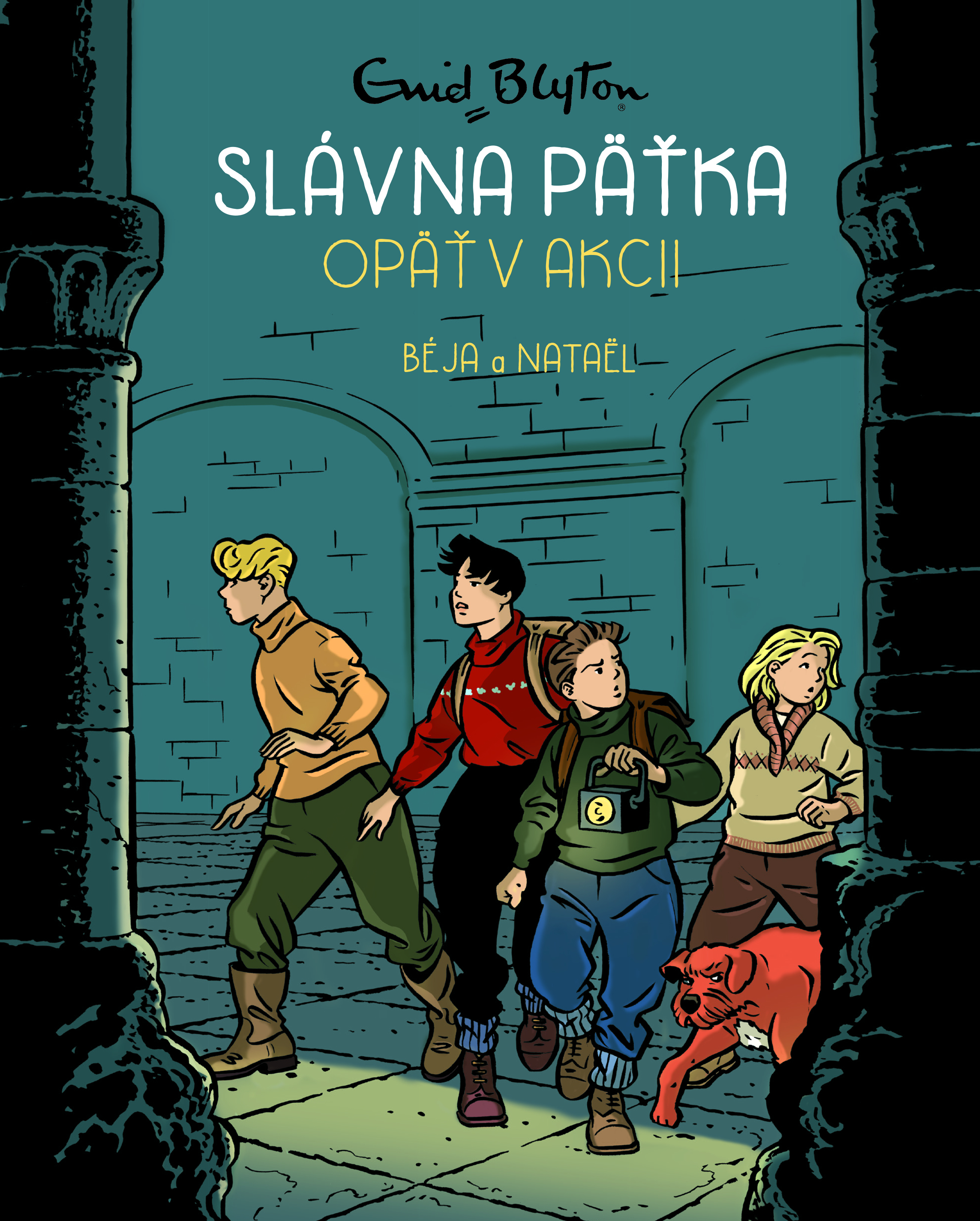 Obrázok Slávna päťka opäť v akcii (2) - komiks