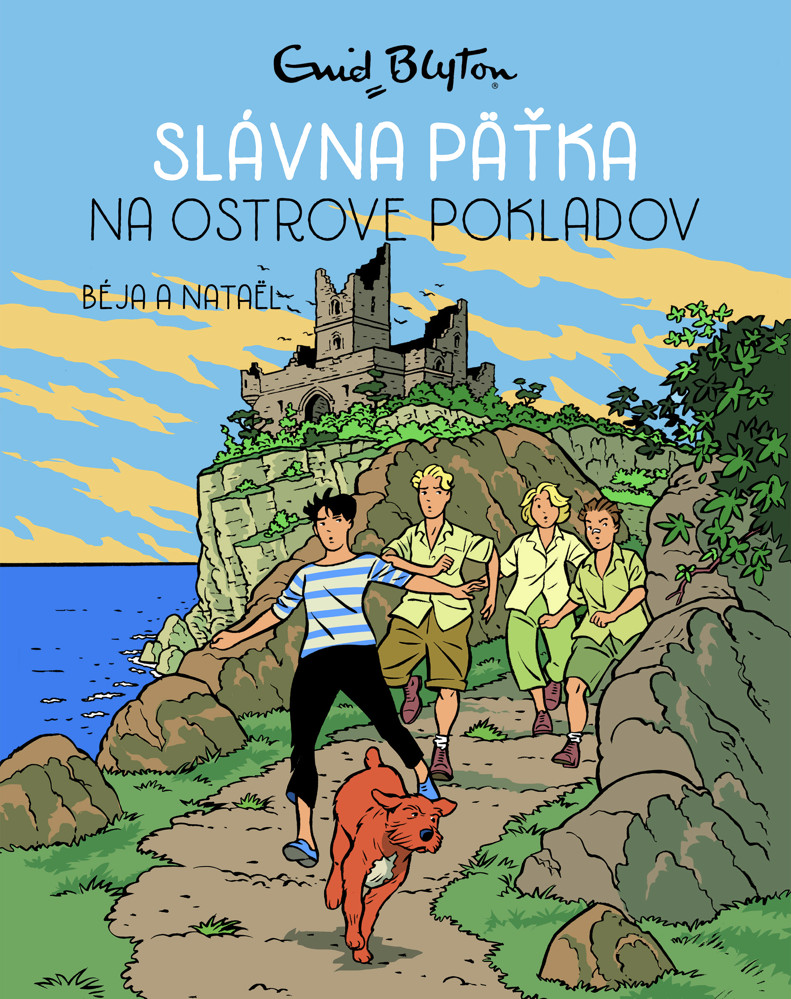 Obrázok Slávna päťka na ostrove pokladov (1) - komiks