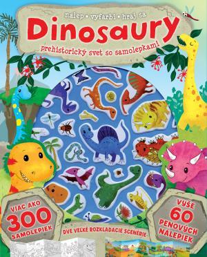 Obrázok Dinosaury – prehistorický svet so samolepkami