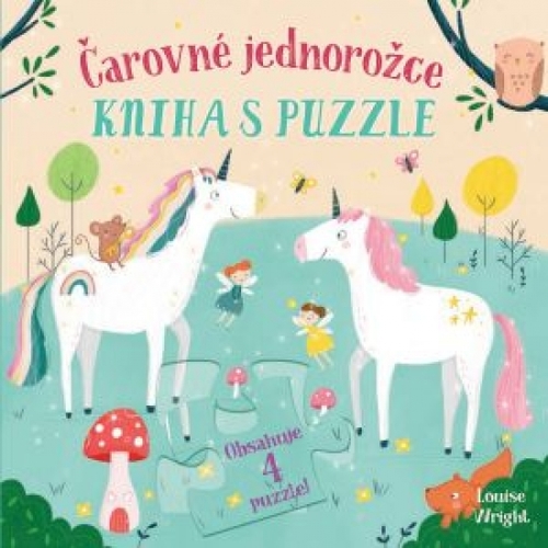 Obrázok Čarovné jednorožce Kniha s puzzle