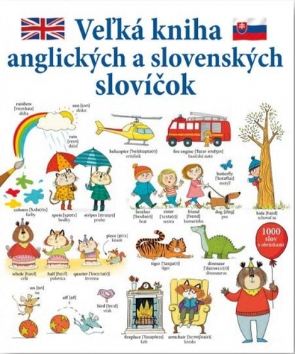 Obrázok Veľká kniha anglických a slovenských slovíčok