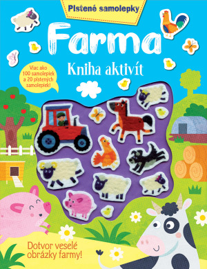 Obrázok Farma kniha aktivít - Plstené samolepky