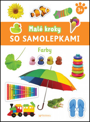 Obrázok Farby  Malé kroky so samolepkami 3+