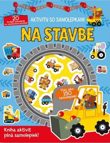 Obrázok Aktivity so samolepkami - Na stavbe