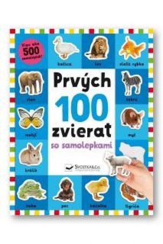 Obrázok Prvých 100 zvierat so samolepkami