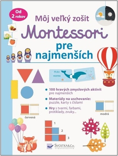 Obrázok Môj veľký zošit Montessori pre najmenších