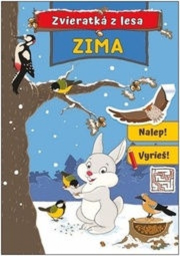 Obrázok Zima - Zvieratká z lesa