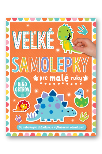 Obrázok Dino ostrov - veľké samolepky pre malé ruky