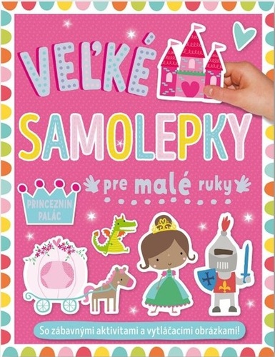 Obrázok Princeznin palác - veľké samolepky pre malé ruky