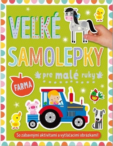 Obrázok Farma - veľké samolepky pre malé ruky