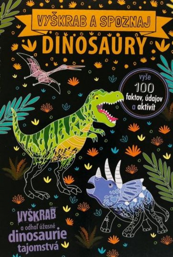 Obrázok Dinosaury - vyškrab a spoznaj