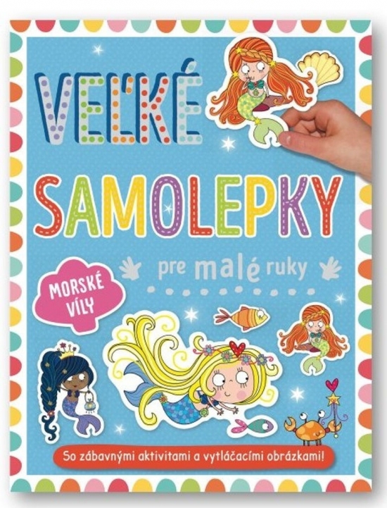 Obrázok Morské víly - Veľké samolepky pre malé ruky