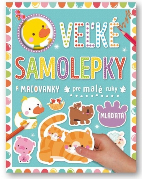 Obrázok Mláďatá - Veľké samolepky pre malé ruky