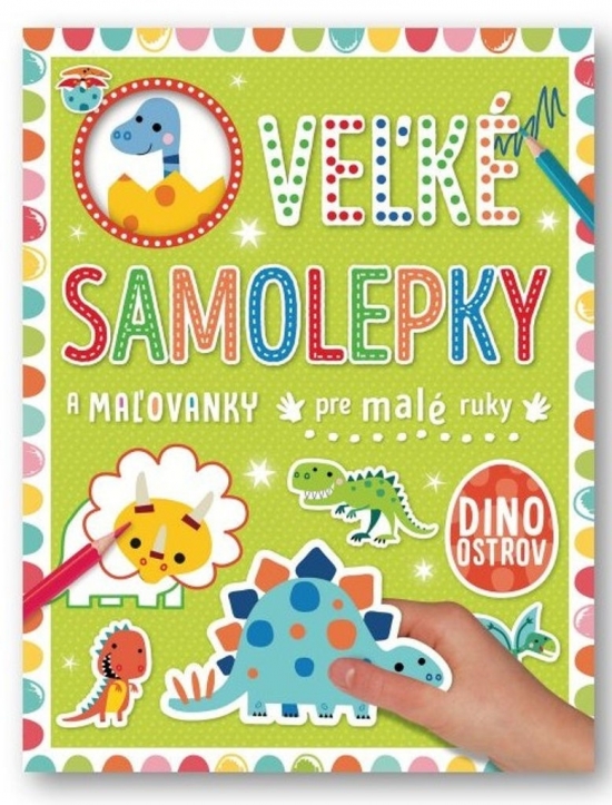 Obrázok Dino - Veľké samolepky pre malé ruky