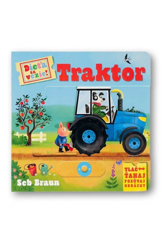 Obrázok Dieťa sa vezie! Traktor